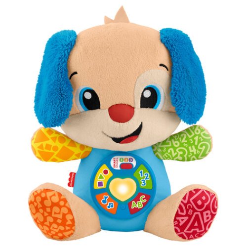 FISHER PRICE ΝΕΟ ΕΚΠΑΙΔΕΥΤΙΚΟ ΣΚΥΛΑΚΙ SMART STAGES ΜΠΛΕ