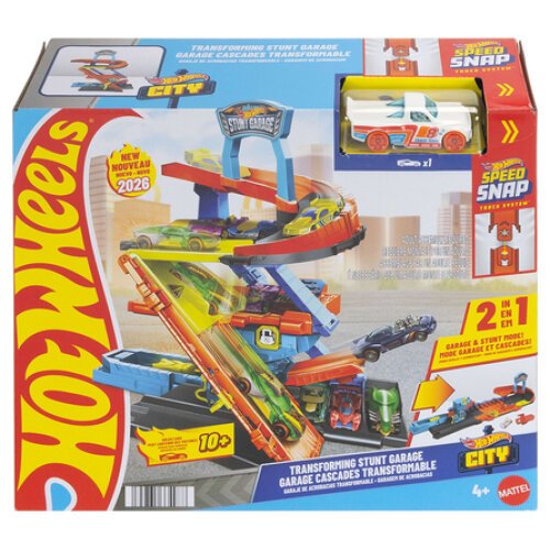 HOT WHEELS CITY ΠΟΛΥΜΟΡΦΙΚΟ ΓΚΑΡΑΖ-ΠΙΣΤΑ