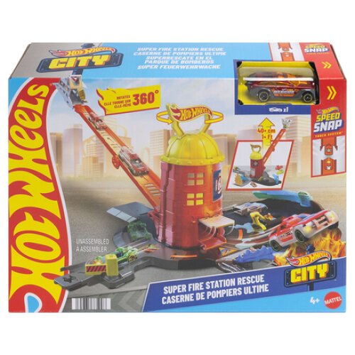 HOT WHEELS CITY ΣΟΥΠΕΡ ΠΥΡΟΣΒΕΣΤΙΚΟΣ ΣΤΑΘΜΟΣ