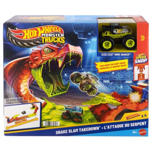 HOT WHEELS MONSTER TRUCKS ΠΙΣΤΑ ΕΠΙΘΕΣΗ ΦΙΔΙΟΥ