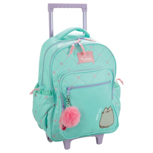ΣΧΟΛΙΚΗ ΤΣΑΝΤΑ TROLLEY PUSHEEN THE CAT