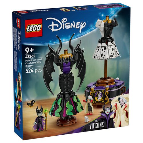 DISNEY VILLAINS ΤΑ ΦΟΡΕΜΑΤΑ ΤΗΣ MALEFICENT ΚΑΙ ΤΗΣ ΚΡΟΥΕΛΑ ΝΤΕ ΒΙΛ