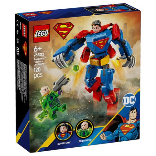 DC SUPERMAN MECH VS. LEX LUTHOR