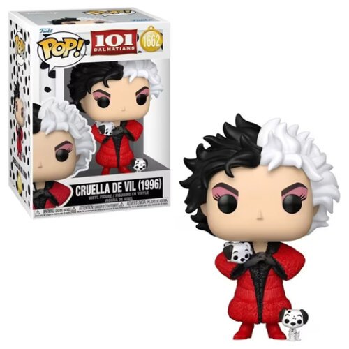 FUNKO POP! DISNEY:  CRUELLE DE VIL 101 DALMATIAS #1662