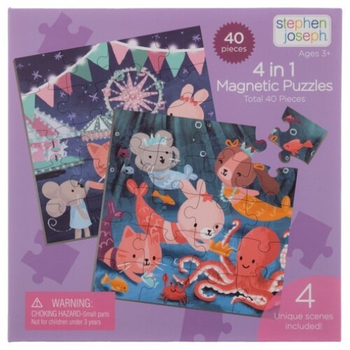 MAGNETIC PUZZLE 4 IN 1