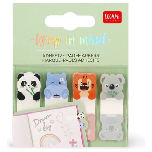 ΑΥΤΟΚΟΛΛΗΤΟΙ ΣΕΛΙΔΟΔΕΙΚΤΕΣ KEEP IN MIND - CUTE ANIMALS